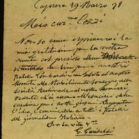 Lettere di Giuseppe Garibaldi