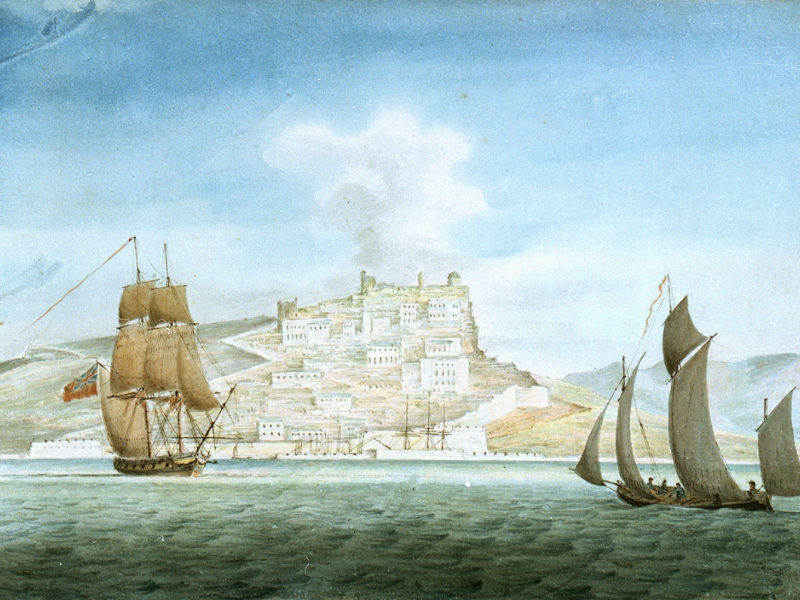 Forestieri nel porto di Cagliari (XVIII sec.)