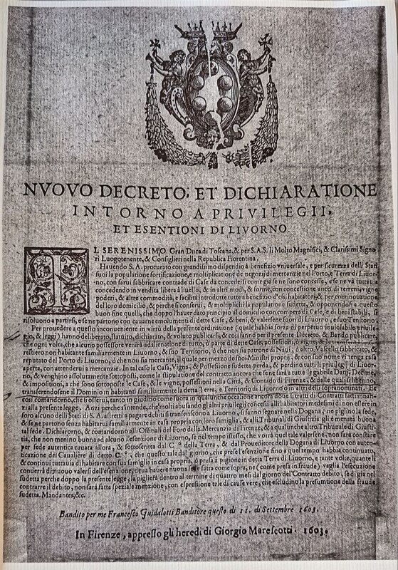 Nuovo decreto et dichiaratione (1603)