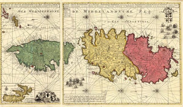 Corsica e Sardegna 1685