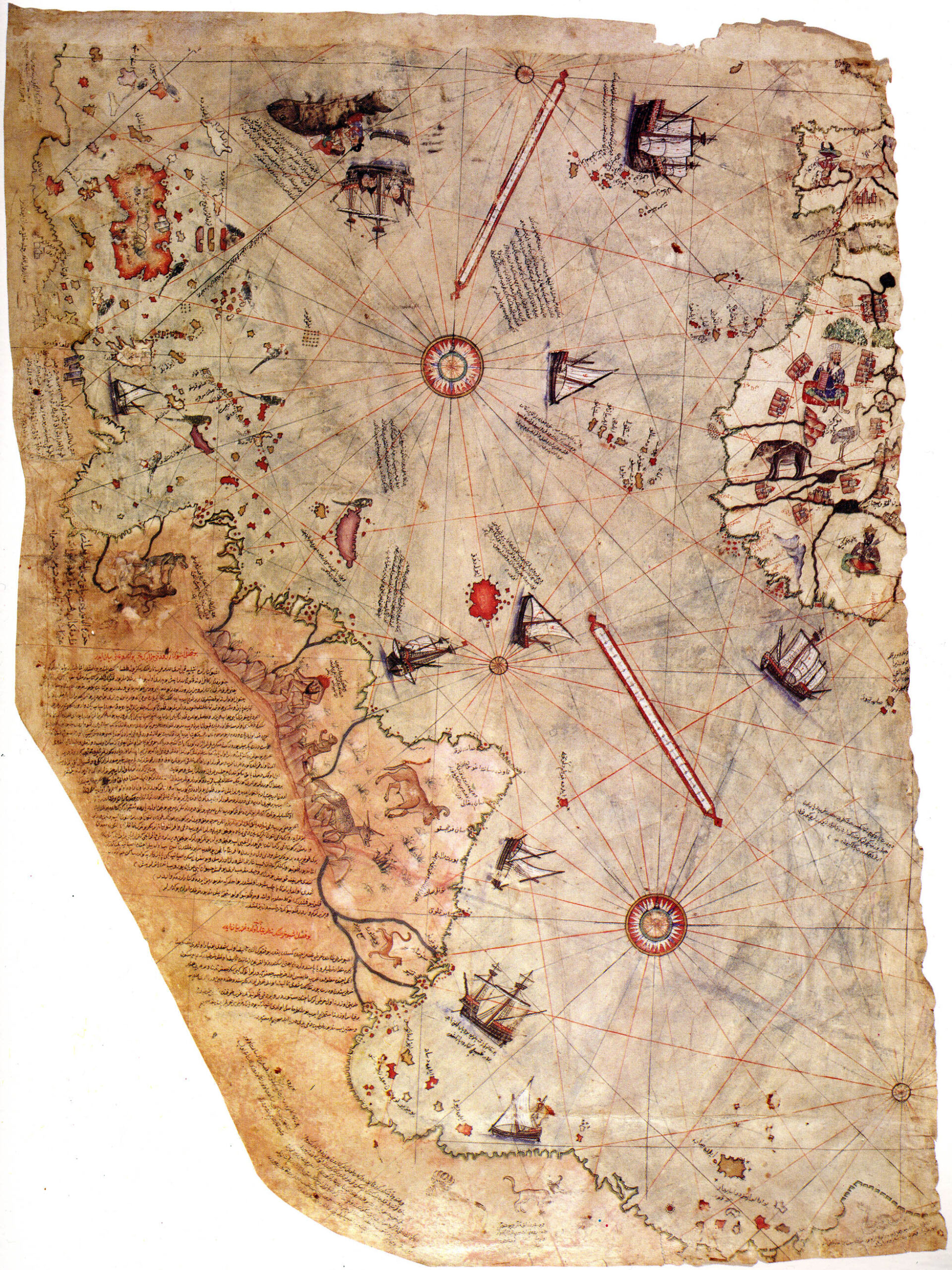 una porzione dell'Oceano Atlantico oltre alle coste dell'Europa, dell'Africa e del versante orientale dell'America meridionale.